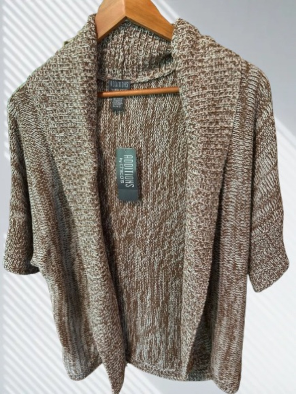 Chico’s open sweater - Chico’s size 2- new with tags
